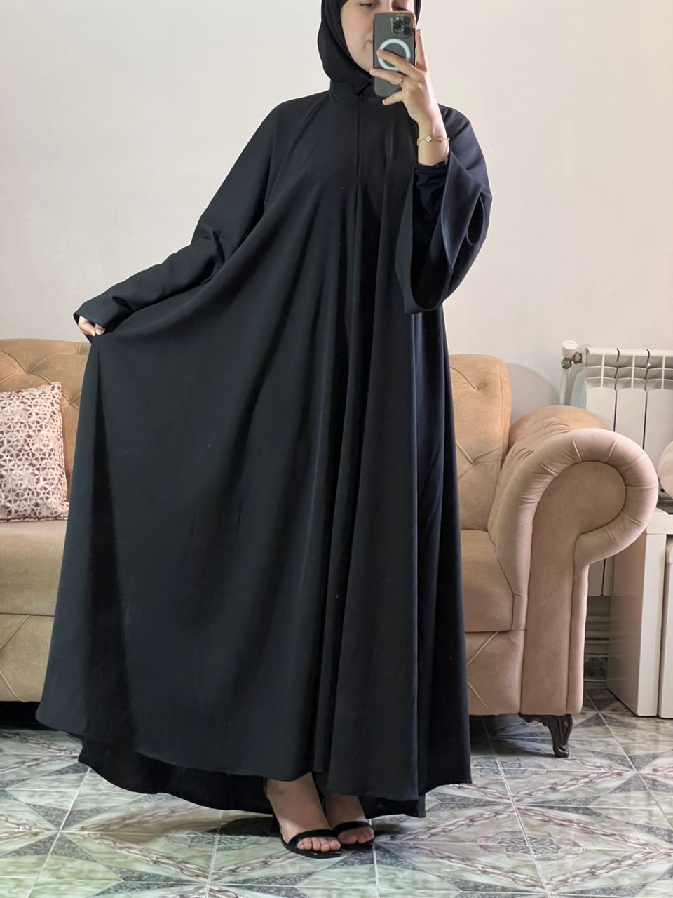 Abaya TRIPLE cloche