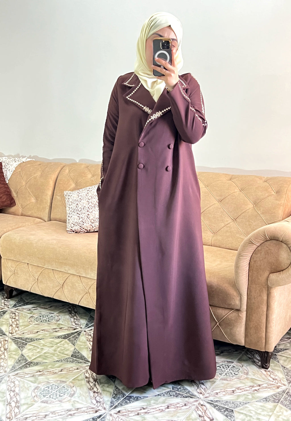 Abaya BRODÉ