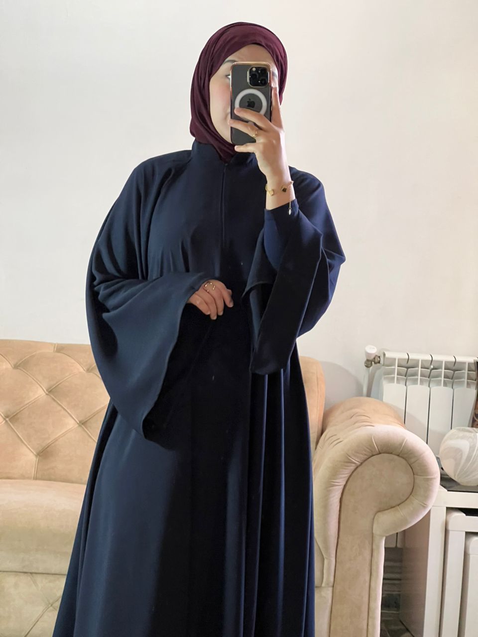 Abaya TRIPLE cloche