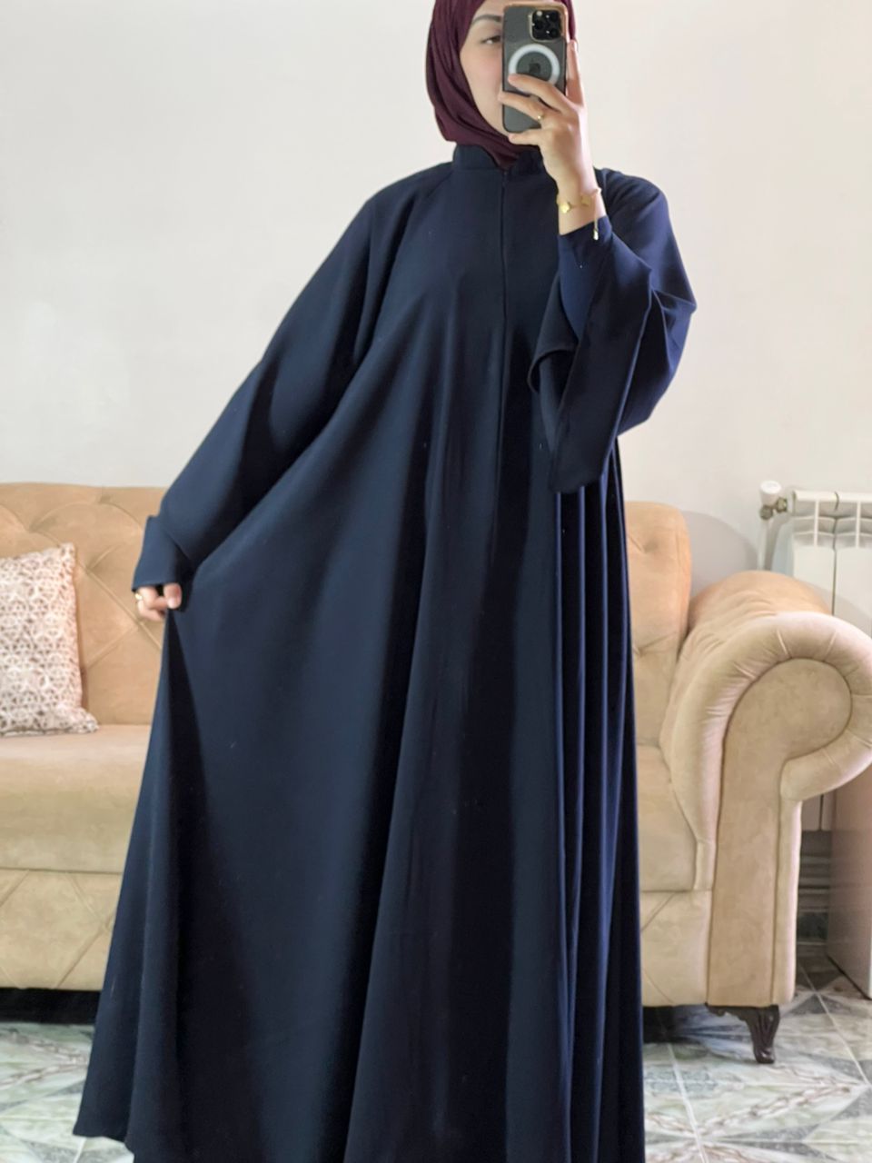Abaya TRIPLE cloche